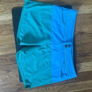 Patagonia Teal Active Shorts